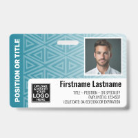 Photo d'identité de l'employé - tribal moderne, co