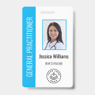 Badge photo d'identité personnalisé pour employé m