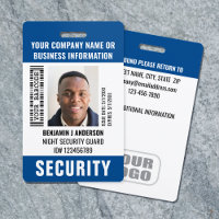 Photo d'identité personnalisée avec nom et code-ba