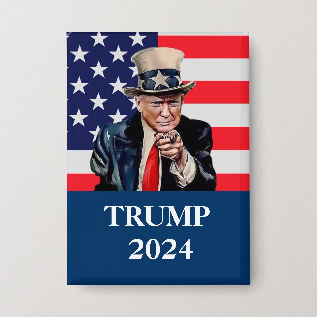 Badge Photo Donald Trump (Recto)