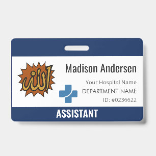 Badge Porte-badge de nom personnalisé Porte-carte d'iden