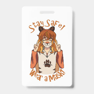 Badge Portez un Masque !
