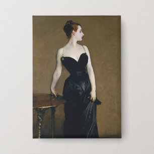 Badge Portrait de Madame X par John Singer Sargent
