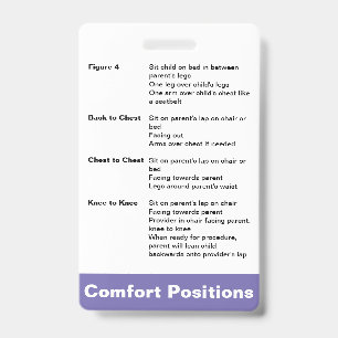 Badge Positionnement de confort