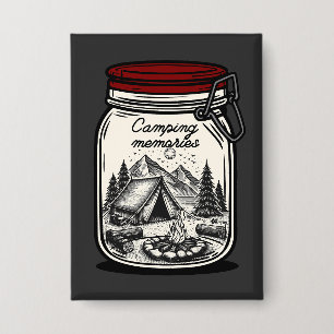 Badge Pot de souvenirs de camping