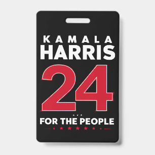 Badge Présidente 47 Kamala Harris 2024 Soutien Madame 