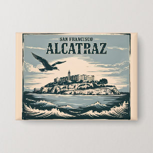 Badge Prison de l'Île d'Alcatraz San Francisco Voyage Ré