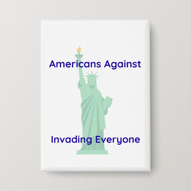 Badge Pro Peace Statue of Liberty (Recto)