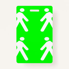 Badge Promenez-vous dans le vert