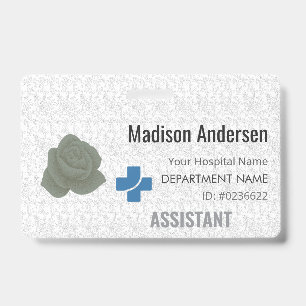 Badge PVC employé – Personnalisé.Événementiel.Dura