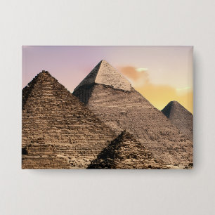 Badge Pyramides De Gizeh Voyage Egypte Photo