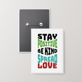 Badge Restez Positif