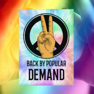 Badge Retour à la demande populaire   Bouton signe de pa