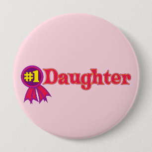 Badge Rond 10 Cm #1 Fille