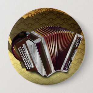 Badge Rond 10 Cm Accordéon