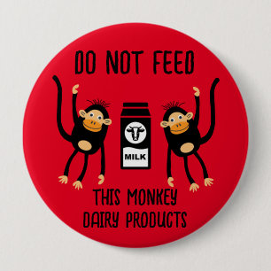 Badge Rond 10 Cm Anaphylaxie Enfants Avertissements allergiques