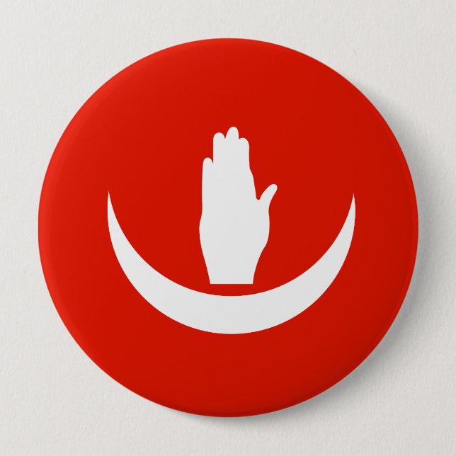 Badge Rond 10 Cm Anjouan (Devant)