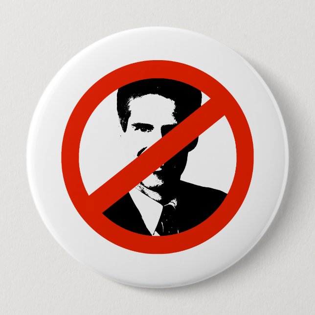 BADGE ROND 10 CM ANTI-BROWN, SCOTT (Devant)