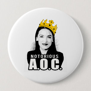 Badge Rond 10 Cm AOC notoire / A.O.C. notoire