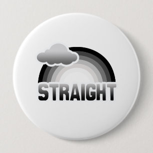 BADGE ROND 10 CM ARC-EN-CIEL DROIT