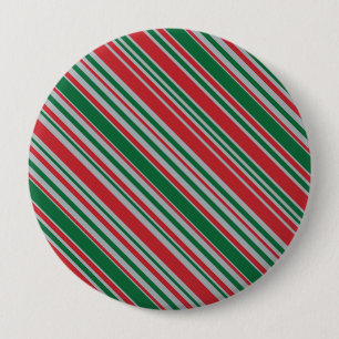 Badge Rond 10 Cm Arrière - plan de bandes diagonales