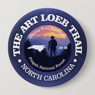 Badge Rond 10 Cm Art Loeb Trail (rd2)