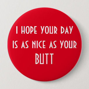 Badge Rond 10 Cm Ayez un beau jour