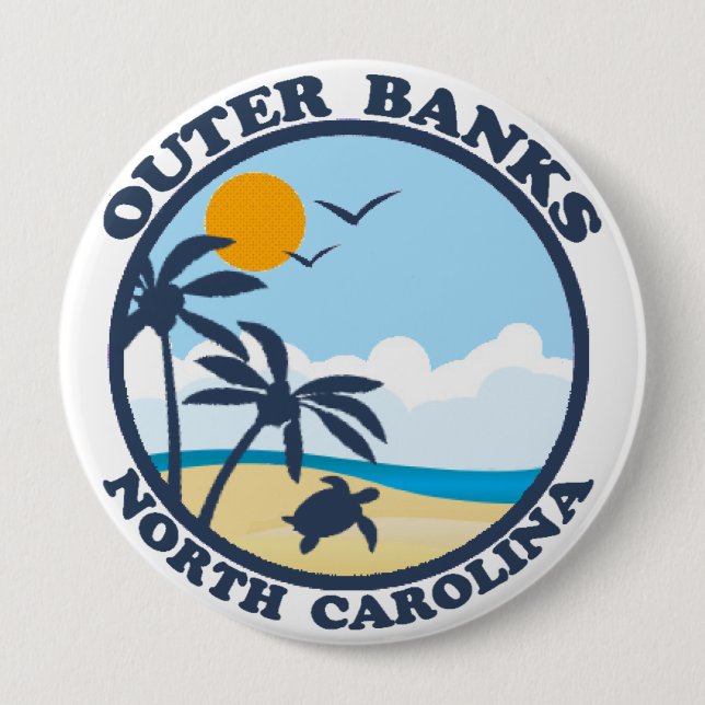 Badge Rond 10 Cm Banques externes (Devant)