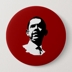 Badge Rond 10 Cm Barack Obama 2012