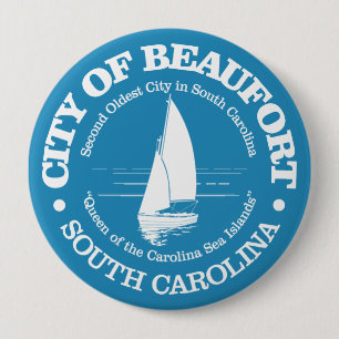 Badge Rond 10 Cm Beaufort SC (voilier)