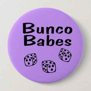 Badge Rond 10 Cm Bébés de Bunco