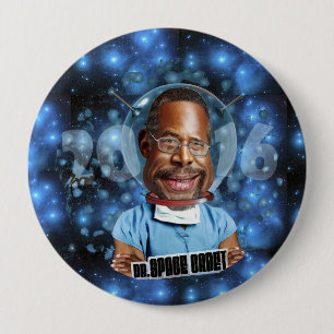 Badge Rond 10 Cm Ben Carson 2016