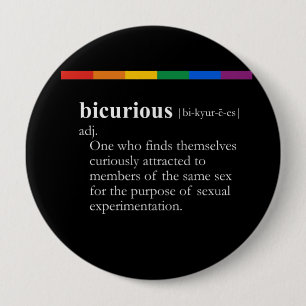 BADGE ROND 10 CM BICURIEUX