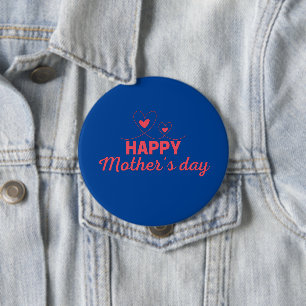Badge Rond 10 Cm Bonne fête des mères