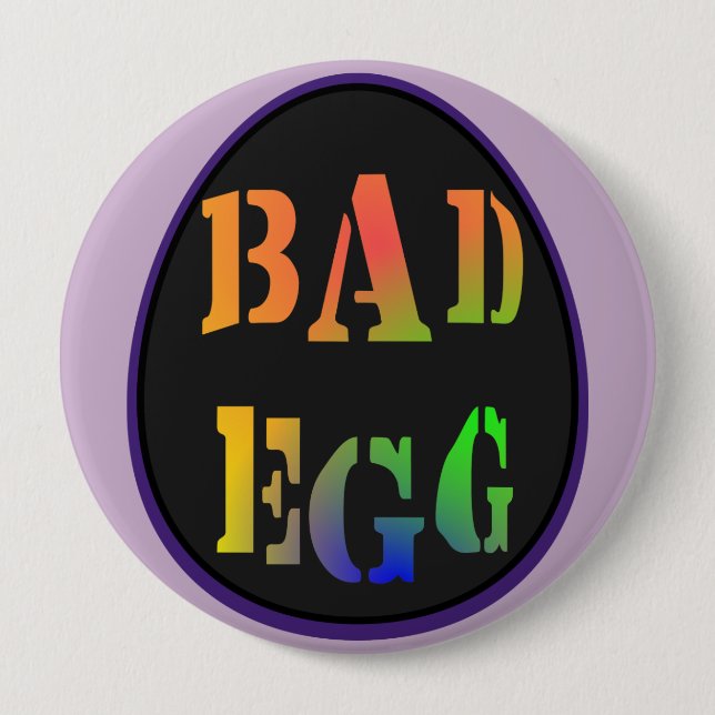 Badge Rond 10 Cm Bouton (Devant)