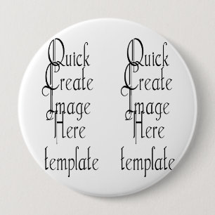 Badge Rond 10 Cm Bouton
