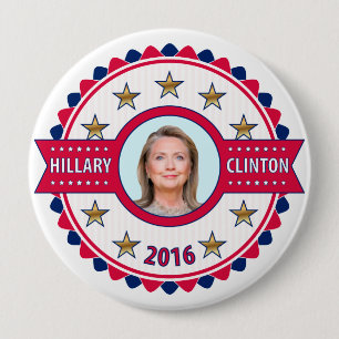 Badge Rond 10 Cm Bouton 2016 de campagne de reconstitution