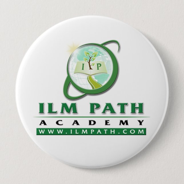 Badge Rond 10 Cm Bouton - académie de chemin d'Ilm (Devant)