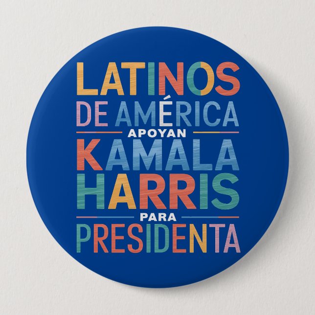 Badge Rond 10 Cm Bouton Arrondi, Énorme, 4 Pouces (Devant)