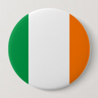 Bouton avec drapeau d'Irlande