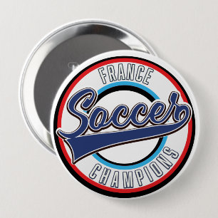 Badge Rond 10 Cm Bouton Champions de football de l'Argentine