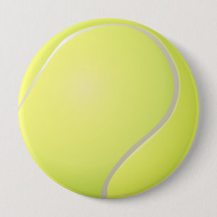 Badge Rond 10 Cm Bouton de balle de tennis