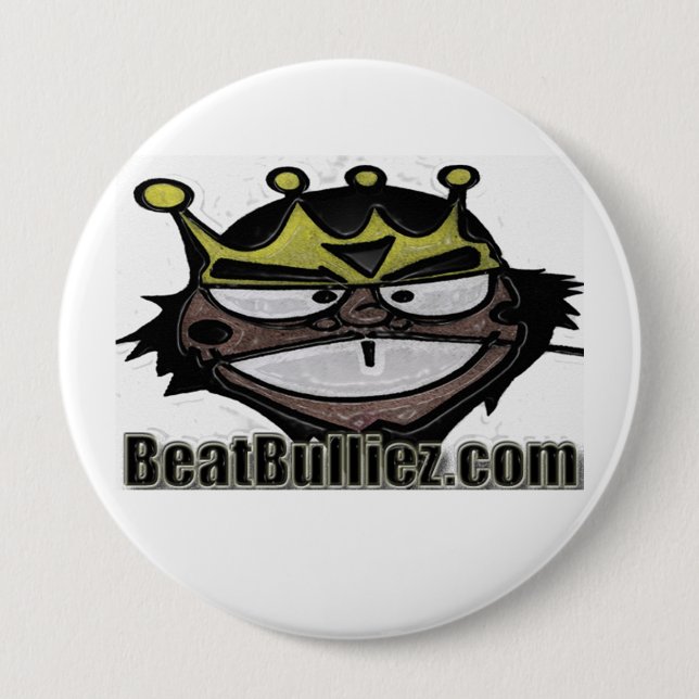 Badge Rond 10 Cm Bouton de despote (Devant)