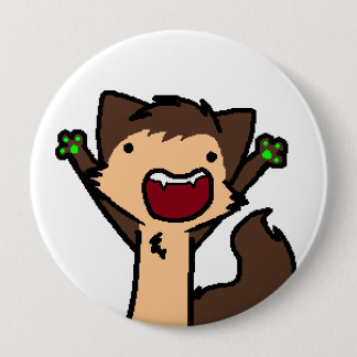 Badge Rond 10 Cm Bouton de Dovefeather