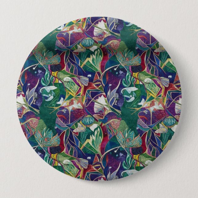 Badge Rond 10 Cm 'bouton et correctifs' (Devant)