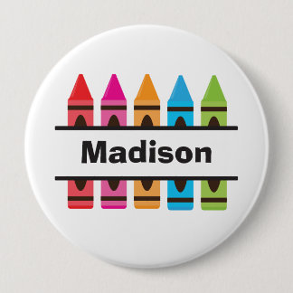 Badge Rond 10 Cm Bouton Retour à l'école