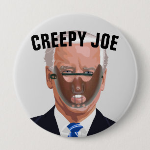 Badge Rond 10 Cm BOUTONS déplaisant JOE BIDEN