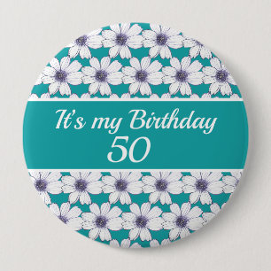 Badge Rond 10 Cm C’est mon anniversaire de naissance