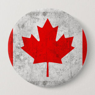 Badge Rond 10 Cm Canada
