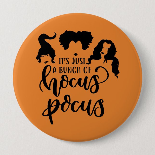 Badge Rond 10 Cm C'est juste un groupe d'abracadabra (Devant)